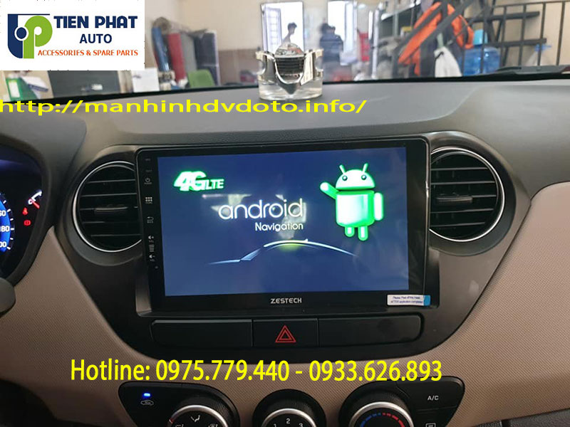 Chuyên Gắn Màn Hình DVD Android Xịn Nhất Cho Xe Huyndai I10 Tại Quận Tân Bình