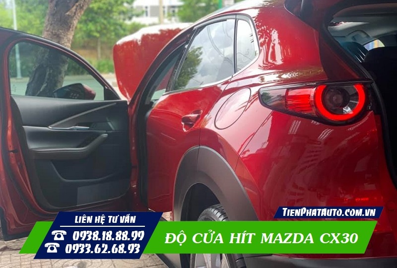 Độ Cửa Hít Mazda CX30