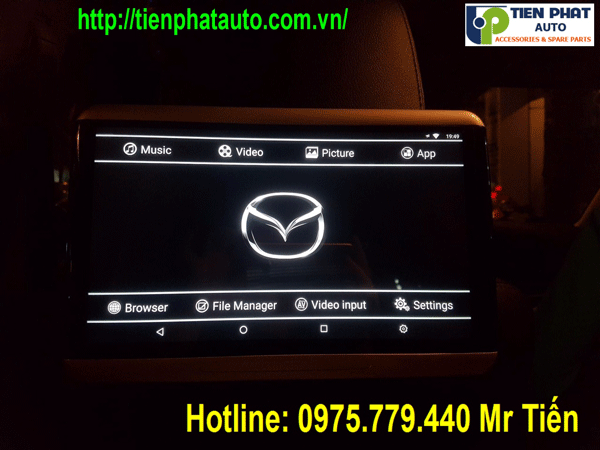 Cung Cấp Lắp Đặt Màn Hình Gối Đầu Cho Mazda 3 2014-2019