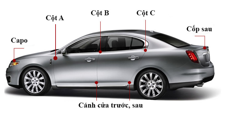Dán gioăng cao su chống ồn ô tô Camry chính hãng tại TP. Hồ Chí Minh
