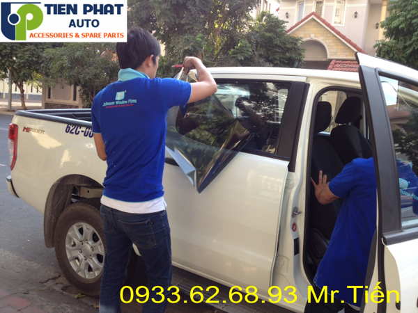 Dán Phim Cách Nhiệt Cao Cấp Cho Xe Mazda BT-50 tại Tiến Phát Auto