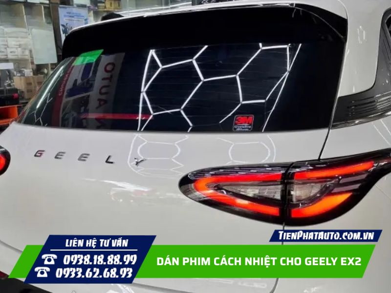 Dán Phim Cách Nhiệt Cho Geely EX2