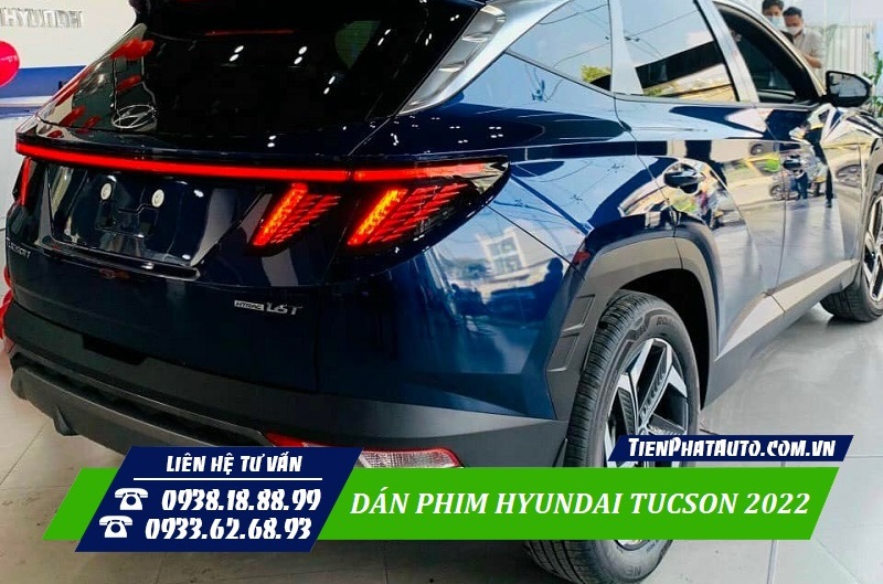 Dán Phim Cách Nhiệt Hyundai Tucson 2022