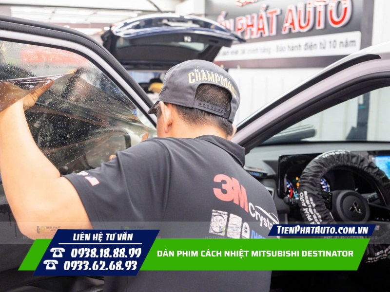 Dán Phim Cách Nhiệt Mitsubishi Destinator