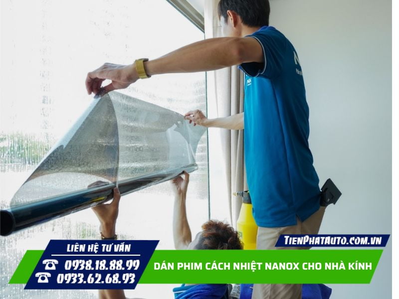 Phim Cách Nhiệt NanoX Cho Nhà Kính