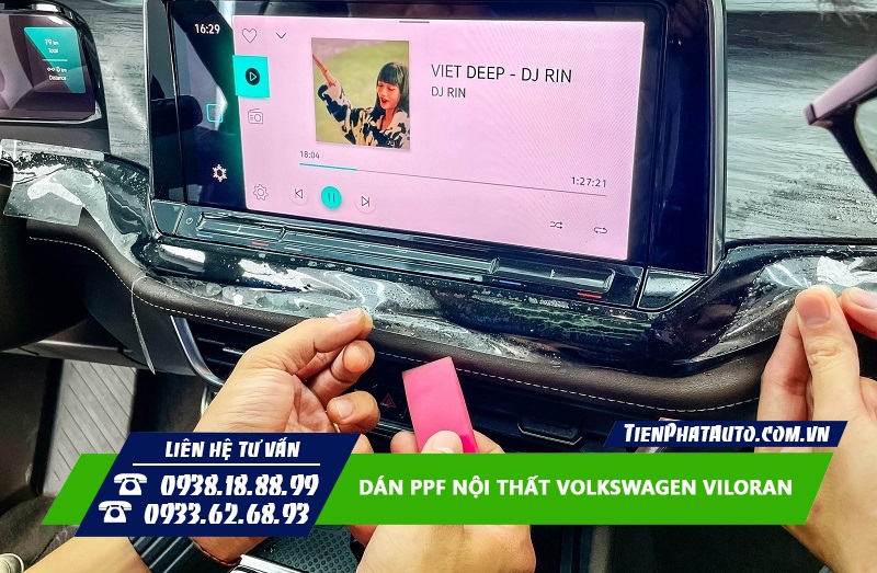 Dán PPF Nội Thất Volkswagen Viloran