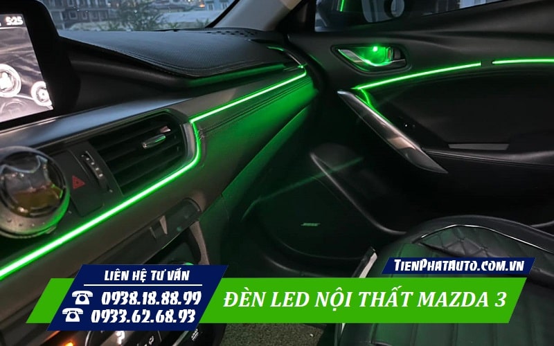 Đèn LED Nội Thất Mazda 3