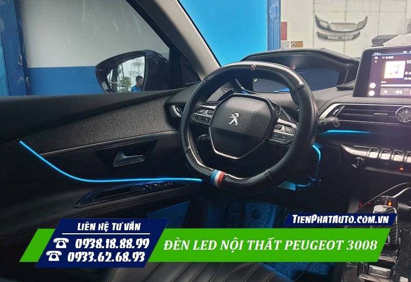Đèn LED Nội Thất Peugeot 3008