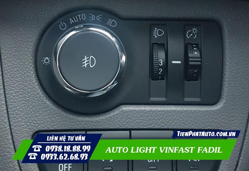 Độ Công Tắc Auto Light Vinfast Fadil