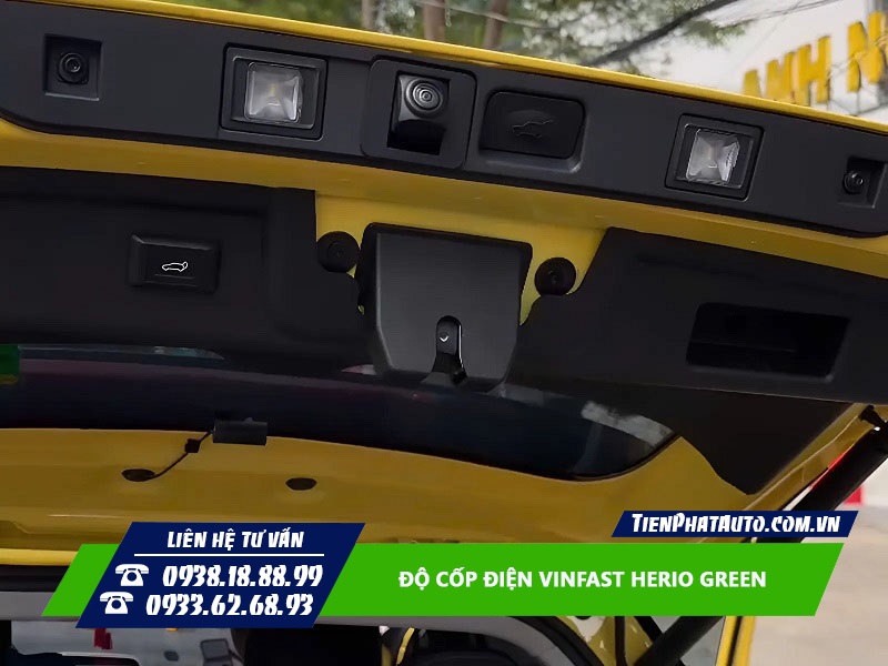 Độ Cốp Điện Vinfast Herio Green