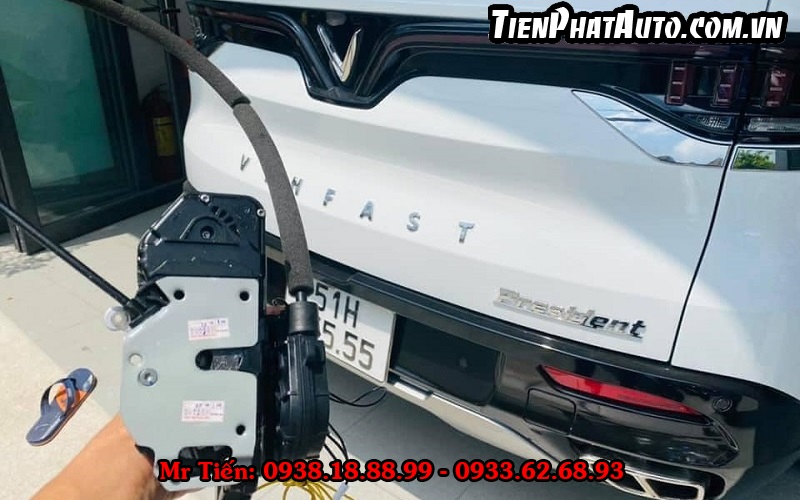 Độ Cửa Hít Cho Xe Vinfast President