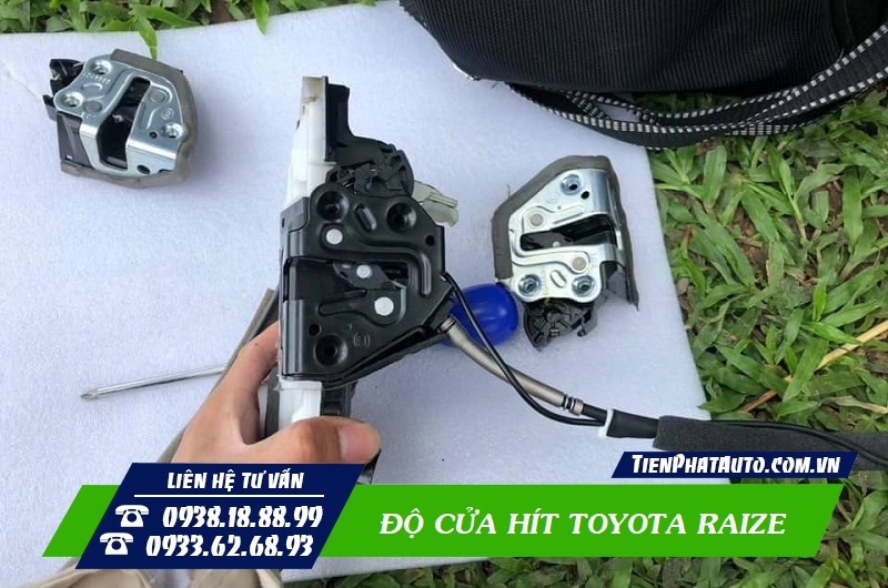 Độ Cửa Hít Xe Toyota Raize