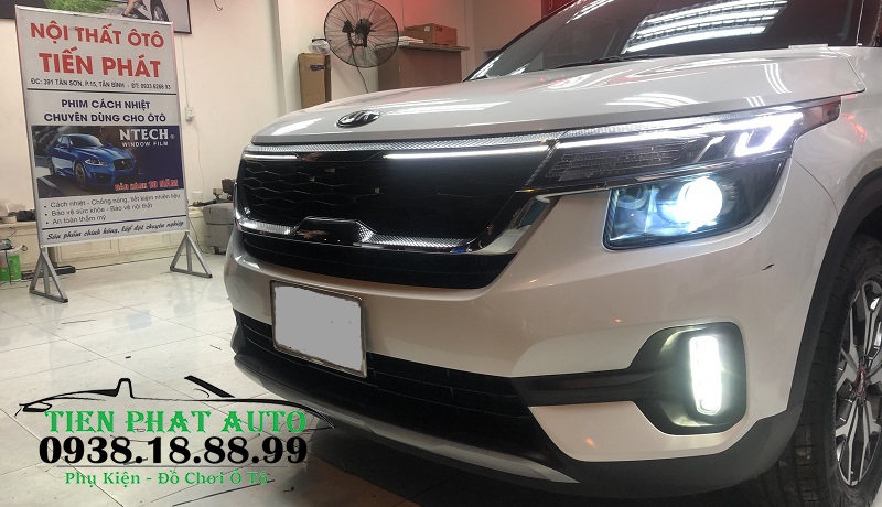 Độ Đèn Bi Xenon Cho Xe Kia Seltos
