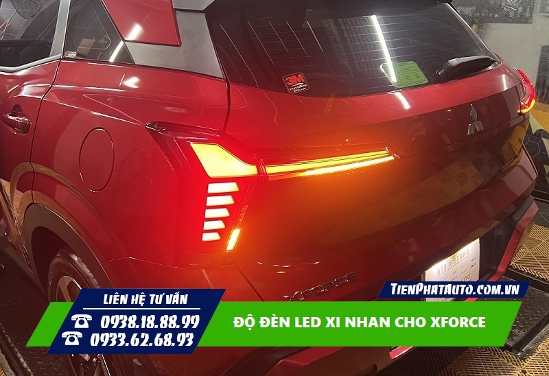 Độ Đèn LED Xi Nhan Mitsubishi Xforce