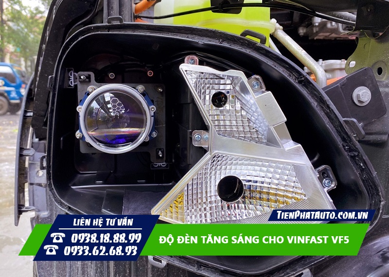 Độ Đèn Vinfast VF5