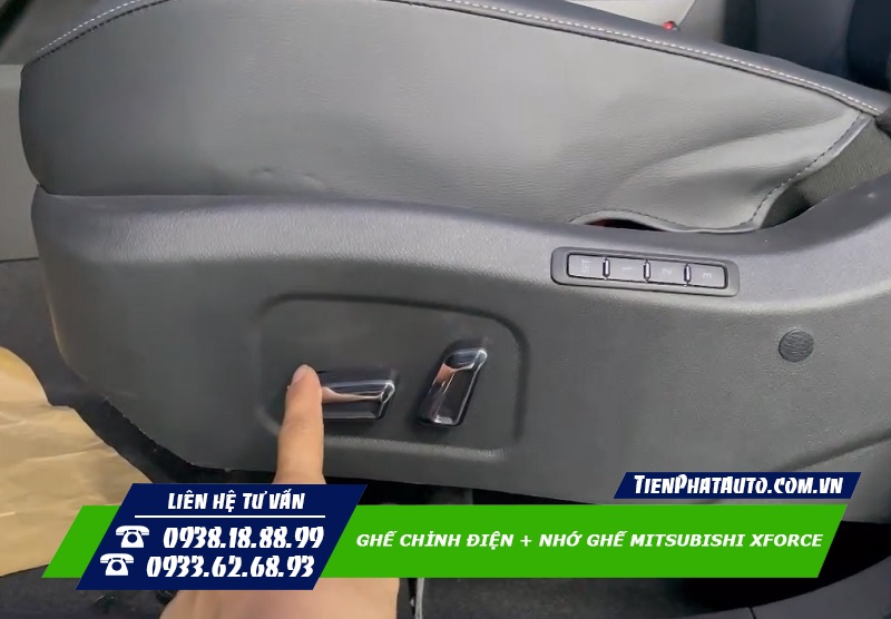 Độ Ghế Chỉnh Điện Mitsubishi Xforce