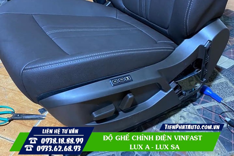 Độ Ghế Chỉnh Điện Vinfast Lux A Và Lux SA