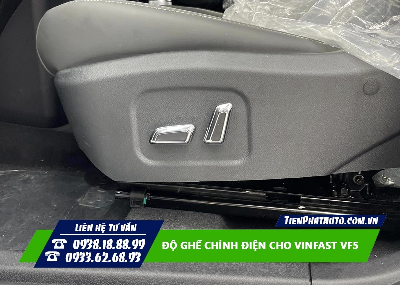 Độ Ghế Chỉnh Điện Vinfast VF5