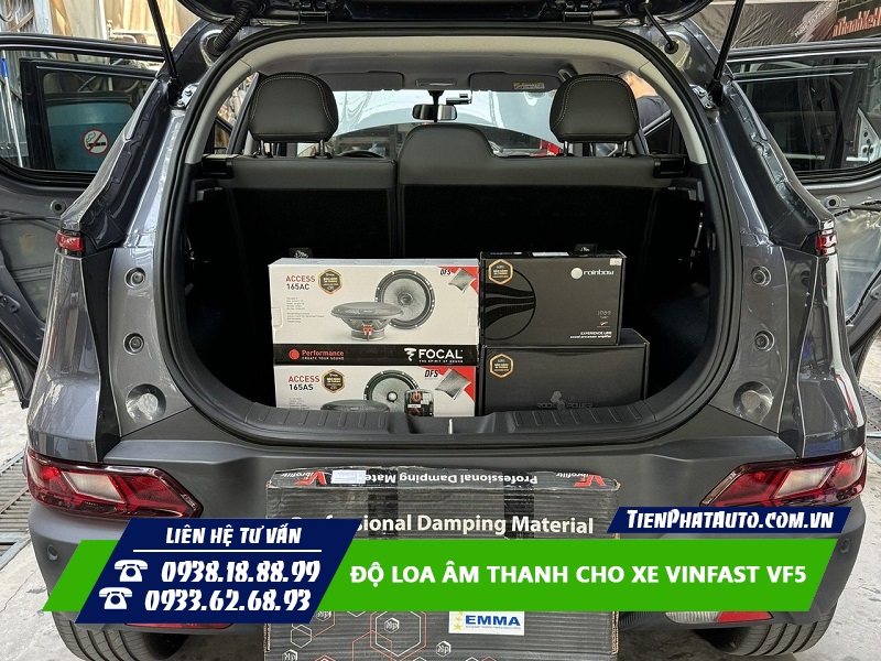 Độ Loa Âm Thanh Vinfast VF5
