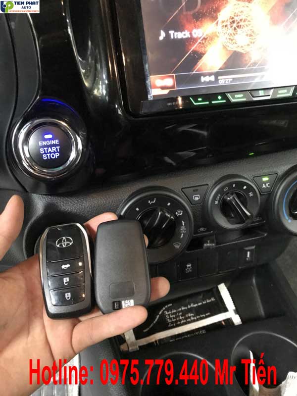 Độ Nút Start Stop Cho Toyota Hilux 2018-2019