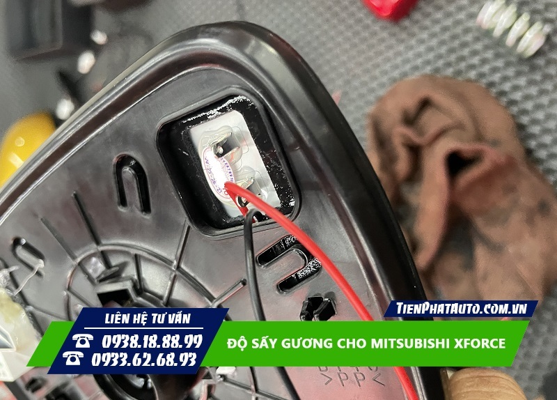 Độ Sấy Gương Cho Mitsubishi Xforce