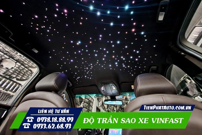 Độ Trần Sao Vinfast Lux A - Lux SA - Fadil