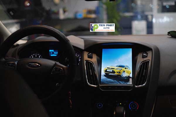 DVD Theo Xe Mẫu Tesla Cho Ford  Focus Đời 2013-2017 Tại Tp.Hcm