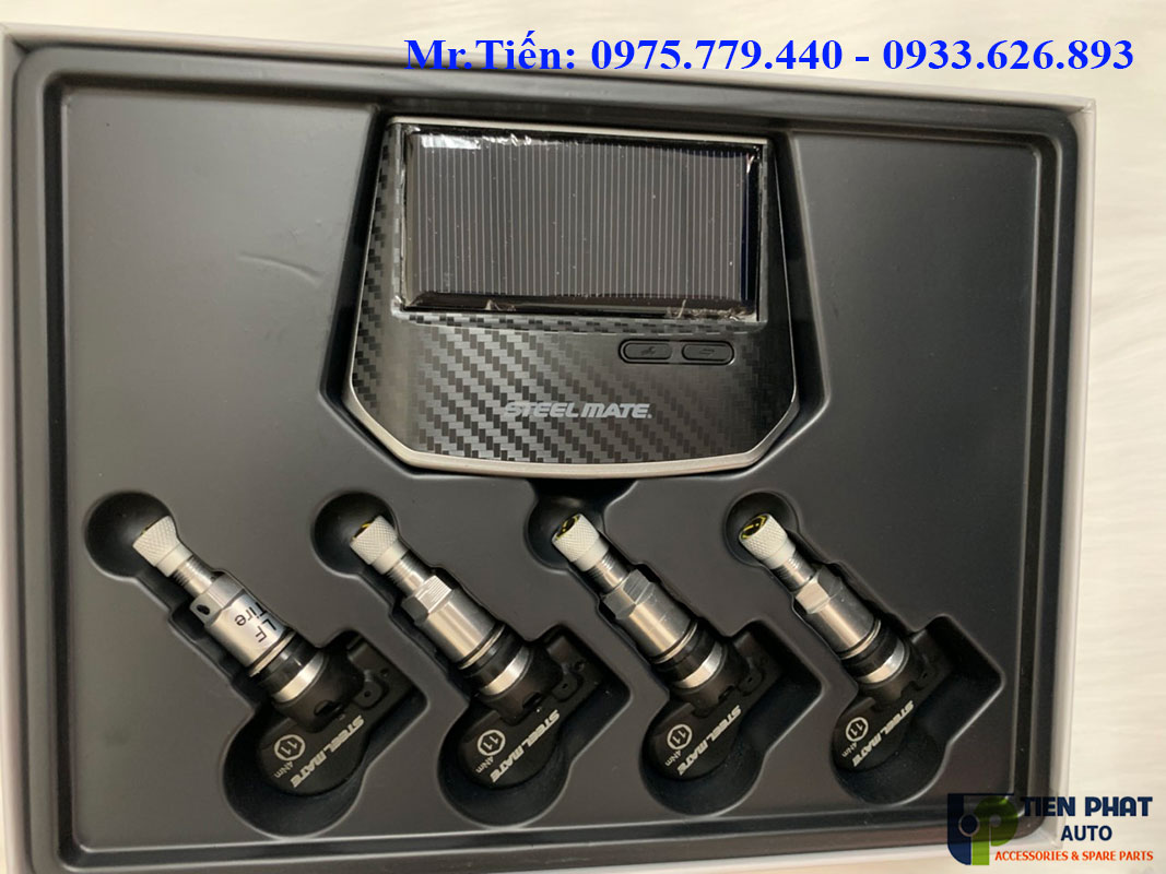 Cảm Biến Áp Suất Lốp Van Trong Steelmate Cho Ô Tô