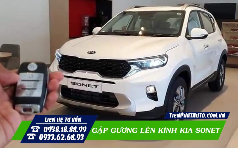 Gập Gương Lên Xuống Kính Kia Sonet