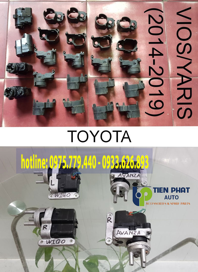 GẬP GƯƠNG ZIN CHO CÁC DÒNG XE INNOVA, ECOSPORT, MAZDA2.3.6, RANGER VÀ YARIS