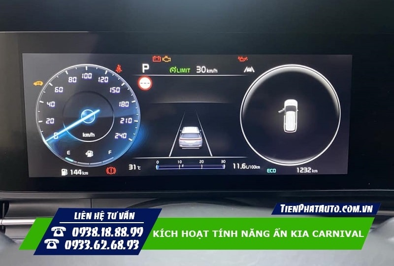Kích Hoạt Tính Năng Ẩn Kia Carnival