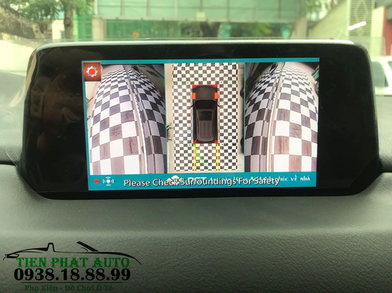 Lắp Camera 360 DCT Cho Mazda Cx5 Tại Quận Tân Bình