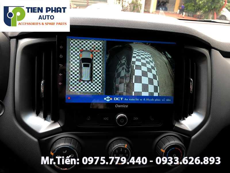 Lắp Camera 360 DCT Cho Xe Chevrolet Colorado Tại TP.HCM | Chính Hãng 100%