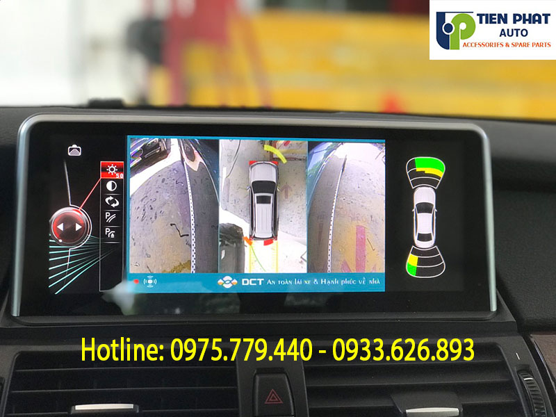 Lắp Camera 360 Độ DCT Cho Xe BMW X6 Tại Quận Tân Bình