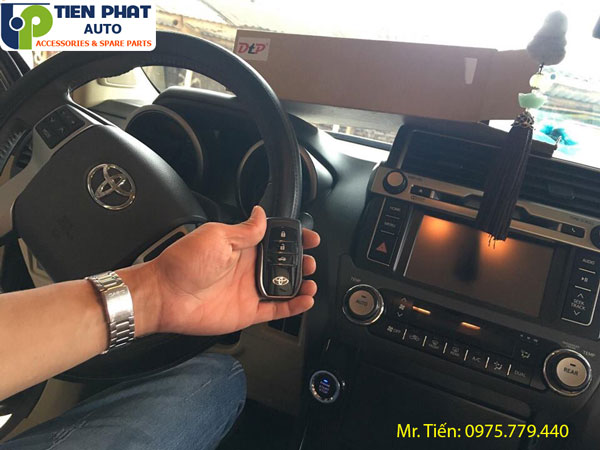 LẮP CHÌA KHÓA THÔNG MINH START STOP SMART KEY CHO TOYOTA PRADO