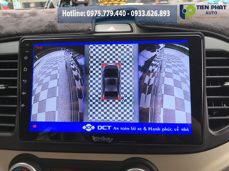 LẮP ĐẶT CAMERA 360 DCT CỰC NÉT CHO XE KIA MORNING
