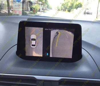 Lắp Đặt Camera 360 Độ Oview Cho Xe Ô Tô Mitsubishi Mirage Chuyên Nghiệp Tại TP.HCM
