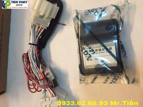 Lắp đặt gập gương lên kính tự động cho Honda CRV 2015