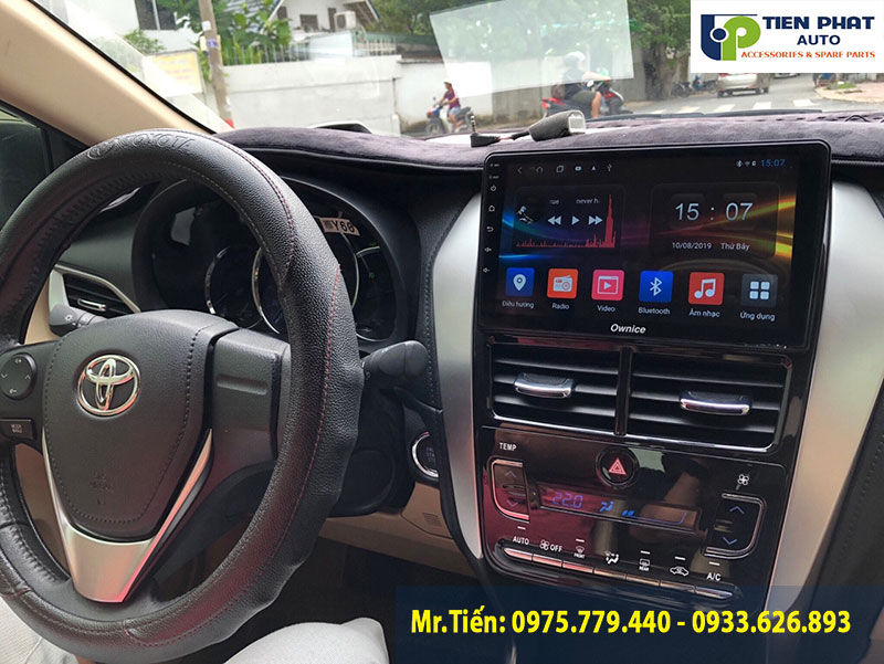 LẮP DVD THẾ HỆ MỚI NHẤT CHO XE TOYOTA VIOS 2018 TẠI QUẬN TÂN BÌNH