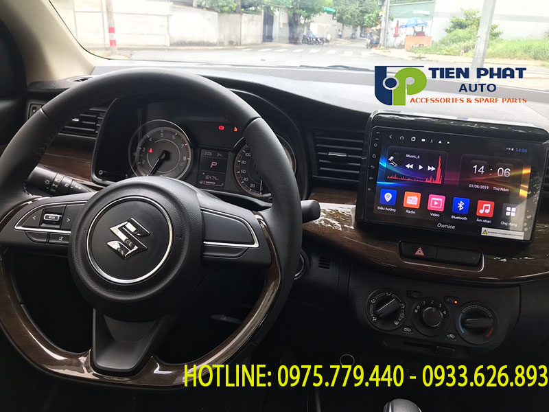 Lắp Màn Hình DVD Android Cho Xe Ertiga Mới Nhất 2019 – 2020