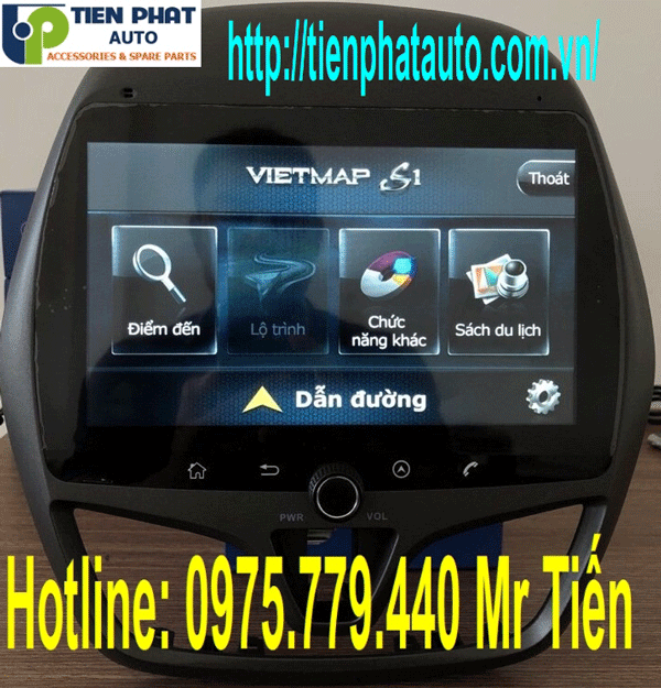 Lắp Màn Hình DVD Chạy Android Cao Cấp Cho Chevrolet Spark 2018-2019