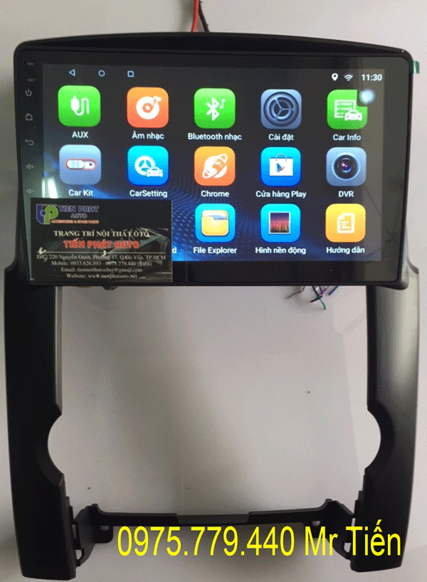 Lắp Màn Hình DVD Chạy Android Cho Kia Sorento 2010-2014 Cam Kết Giá Ưu Đãi Nhất