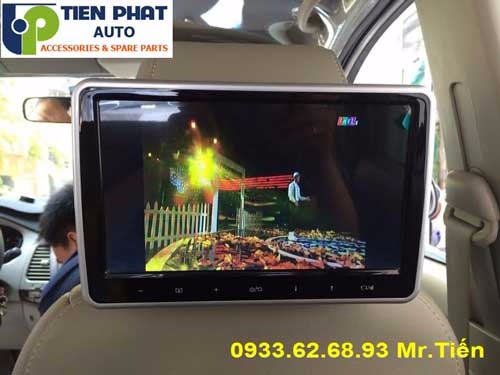 Lắp màn hình gối đầu Honda City chính hãng chất lượng