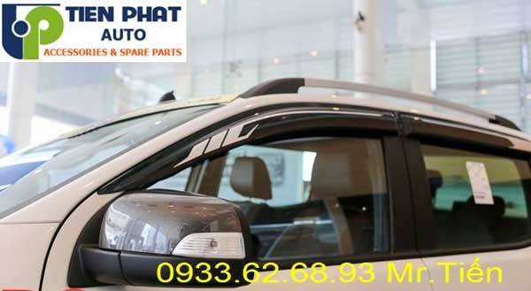 Lắp Viền Che Mưa Cho Ford Ranger 2017 Lắp Đặt Tận Nơi