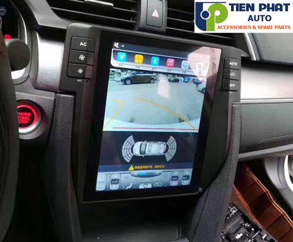 Lắp Đặt Màn Hình  DVD Tesla Cho Honda Civic 2016-2018 Tại Tp.Hcm