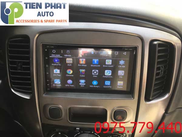 Lắp Màn Hình DVD Android 6.1 Theo Xe Escape Đời  2008-2012 Tại Tp.Hcm