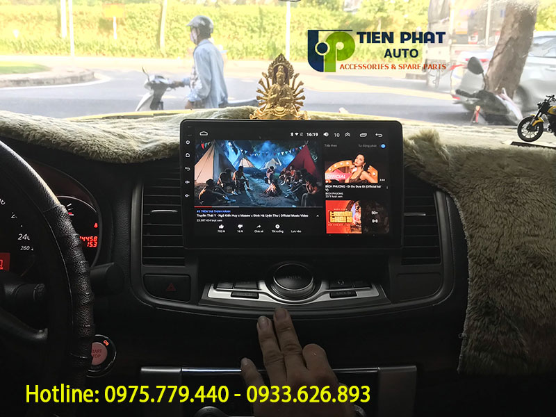 LÊN MÀN HÌNH DVD ANDROID CHO XE NISSAN TEANA TẠI TIẾN PHÁT AUTO
