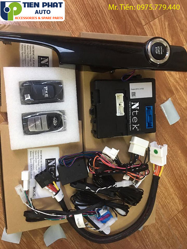 LỢI ÍCH KHI LẮP ĐẶT CHÌA KHÓA THÔNG MINH START STOP SMART KEY CHO TOYOTA PRADO