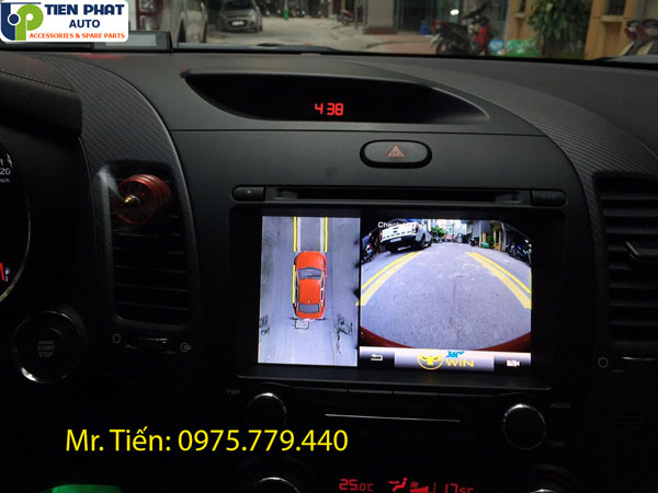 Màn hình Android 4G và Camera 360 độ cho Kia Cerato 2017-2018