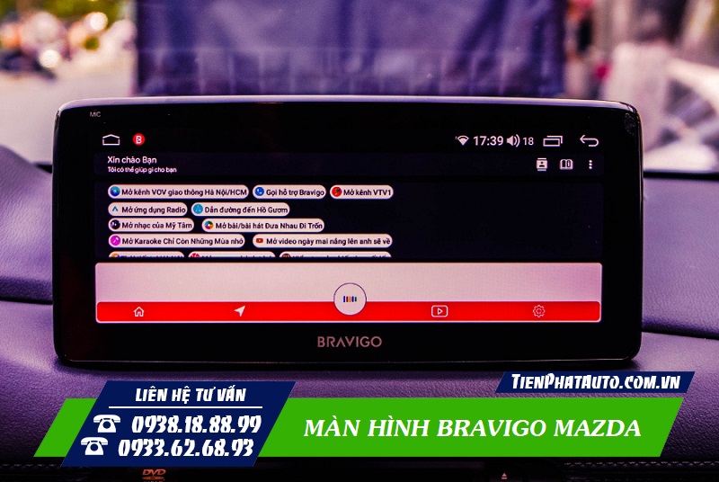 Màn Hình Bravigo MAZDA